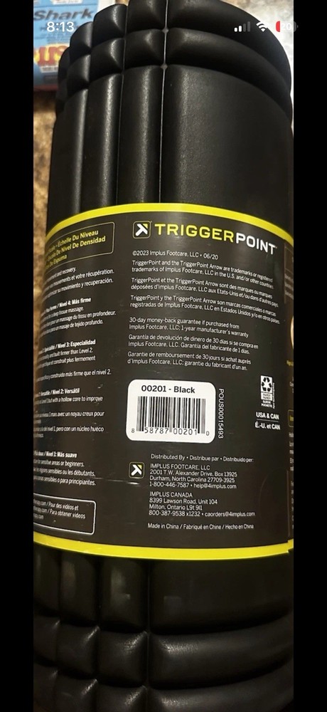 New Trigger Point PerformanceGrid Foam Roller (13"x 5" Wide) Deep Tissue Massage