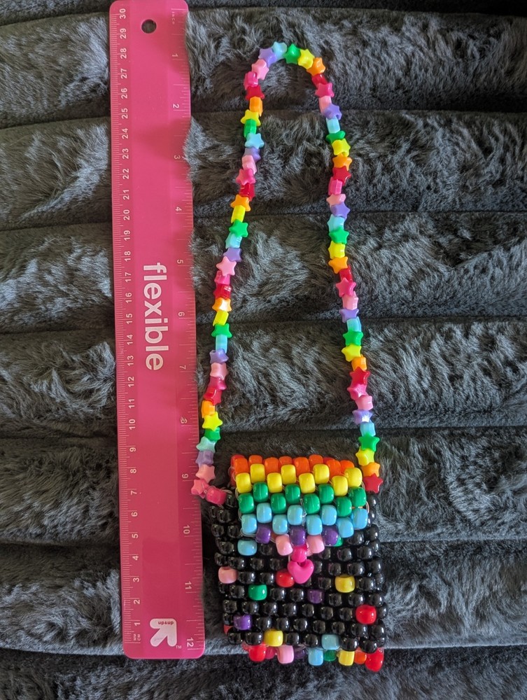 Homemade Kandi Bead Purse