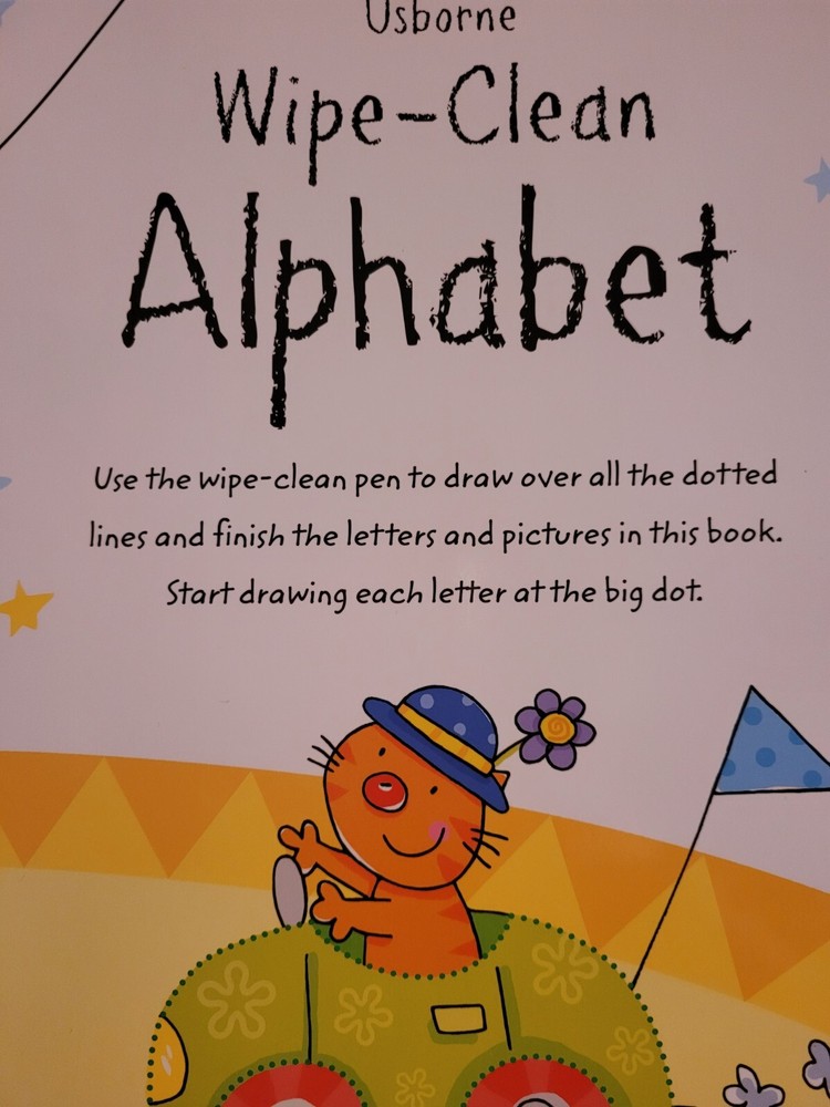 Usborne Wipe-Clean Books