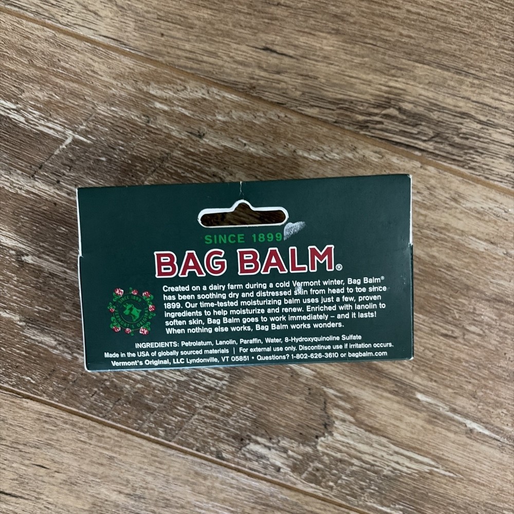 Bag Balm Original Skin Moisturizer 3 Pack Lanolin Enriched