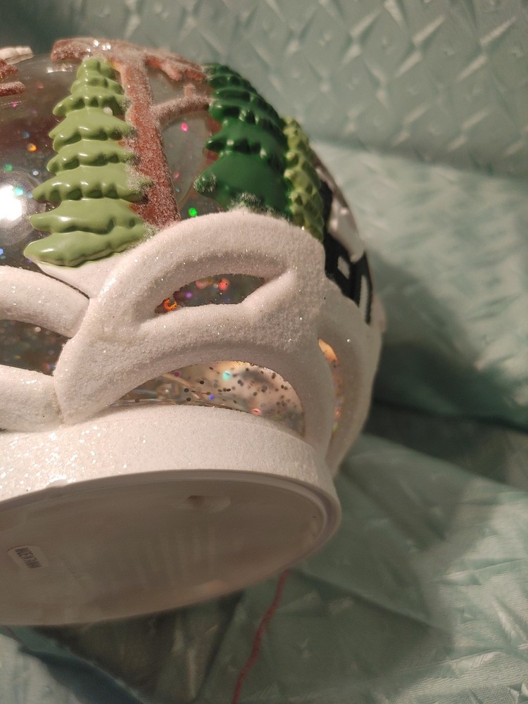 St Nicholas Square Winter Forest Snow Globe