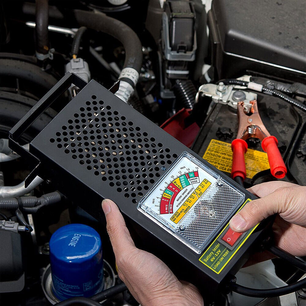 6V 12V Car Battery Load Tester Voltmeter 100Amp Analyzer 5 Seconds Fast Test