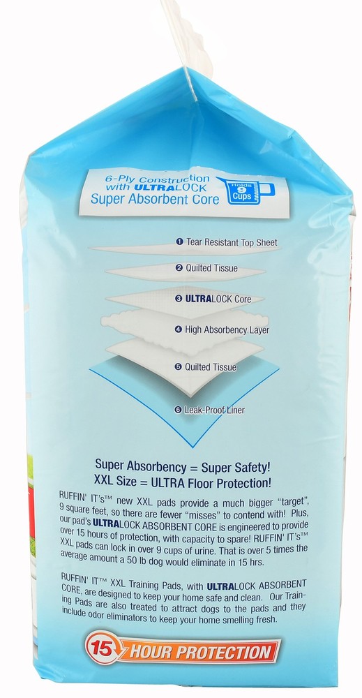 Lil' Squirts Mega Size Training Pads, XXL, 21 count WMPMP