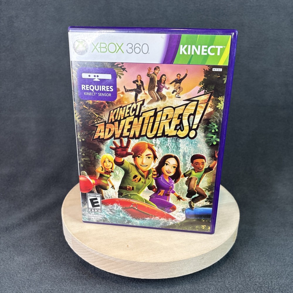 Xbox 360 Kinect Sensor (1414) with 4 Games Bundle - Play Bundle