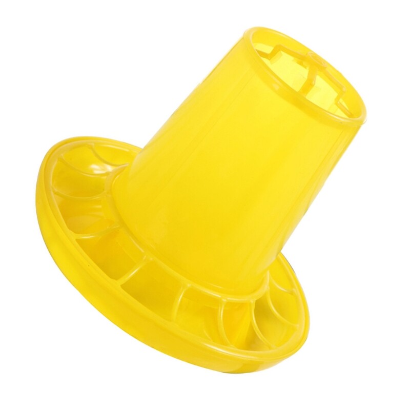 Chicken Feeders Plastic Fed Poultry Container 1kg Capacity