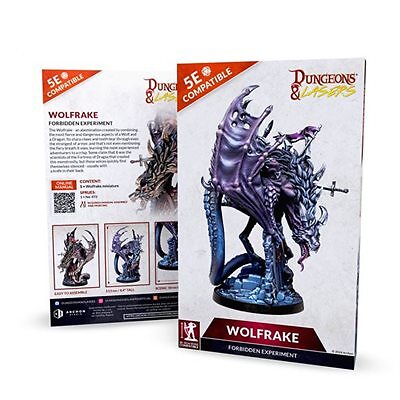 Dungeons & Lasers: Miniatures - Deuslair Wolfrake