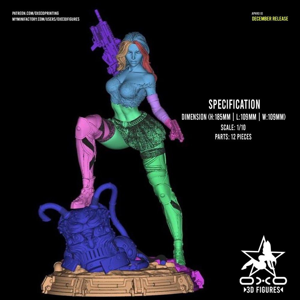 Aphrodite IX | UNPAINTED | 1/10 Scale Resin Kit