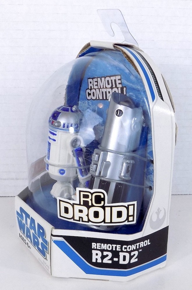 Star Wars miniature remote control R2D2 robot droid Hasbro 2008 sealed package