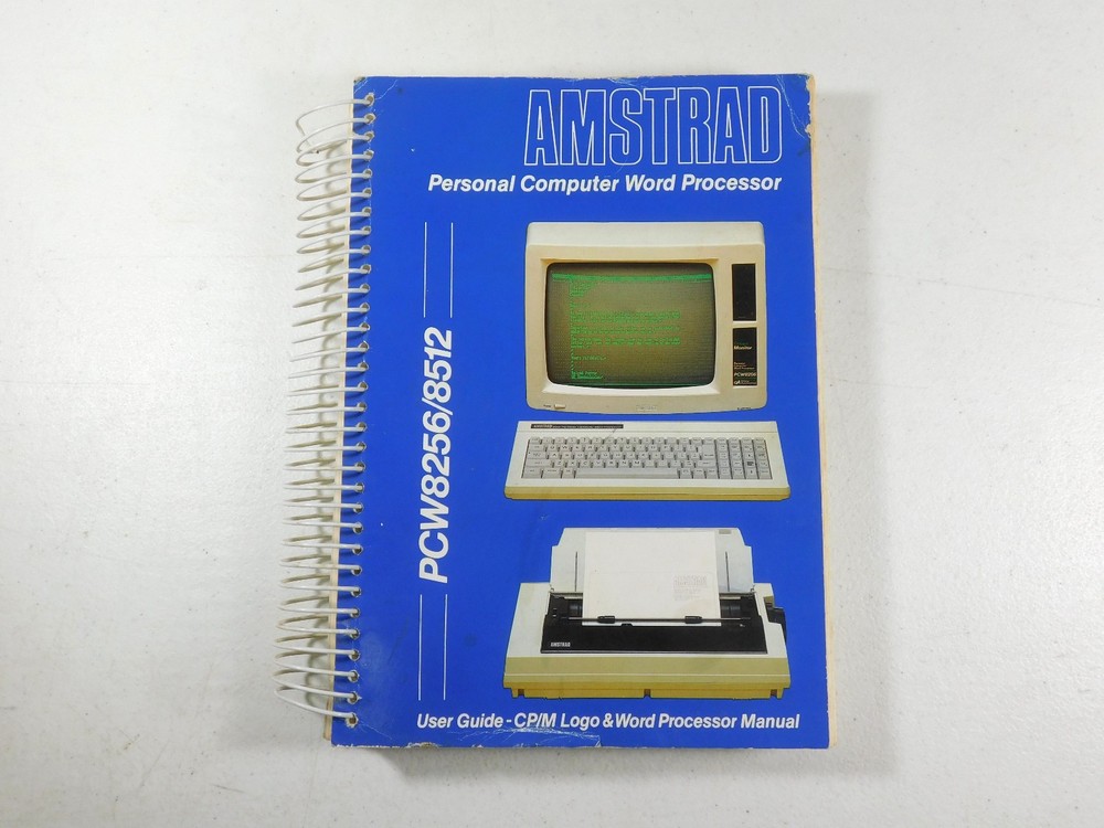 Amstrad Personal Computer Word Processor PCW8256/8512 User Guide Manual