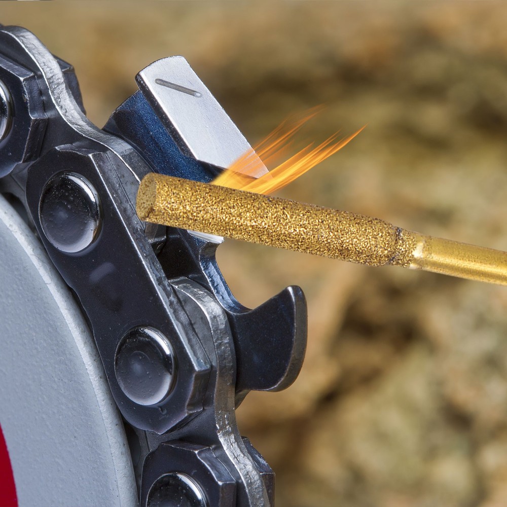 18pcs Diamond Chainsaw Sharpener Bits 5/32" 3/16" 7/32" Chain Saw Grinder