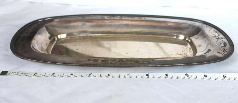 Antique Pairpoint Sheffield Silver Plate Rectangular Tray 1880-1894