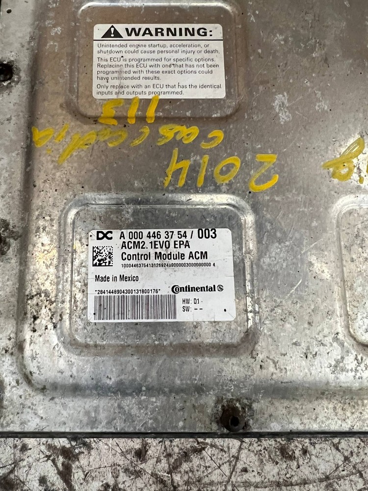 FREIGHTLINER ELECTRONIC CONTROL MODULE (ECM) USED PN# A0004463754/003