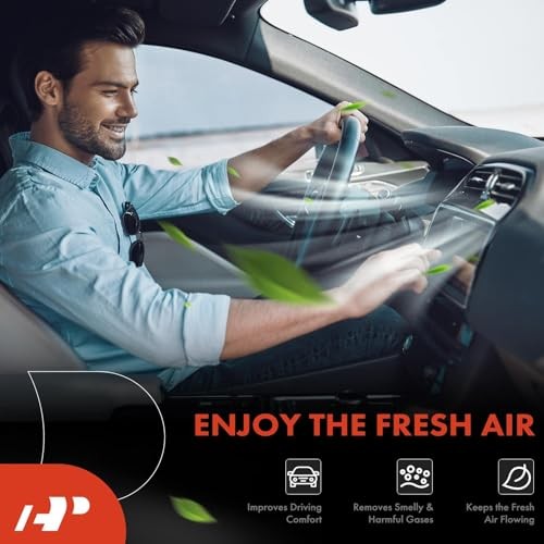 2-PC Cabin Air Filter with Activated Carbon Compatible with BMW -