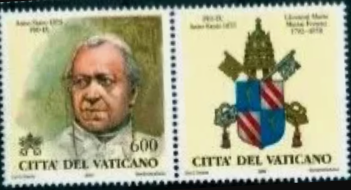 Vatican #Mi1330Zf MNH 2000 Pope Pius IX [1144]