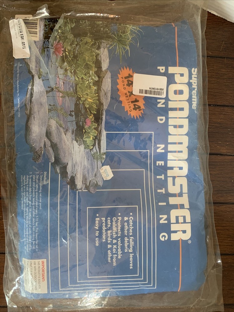 Pondmaster Pond Netting - 14' Long x 14' Wide