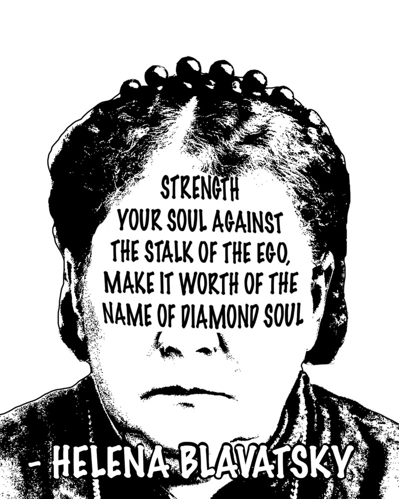 Helena Blavatsky Quoted Stickers