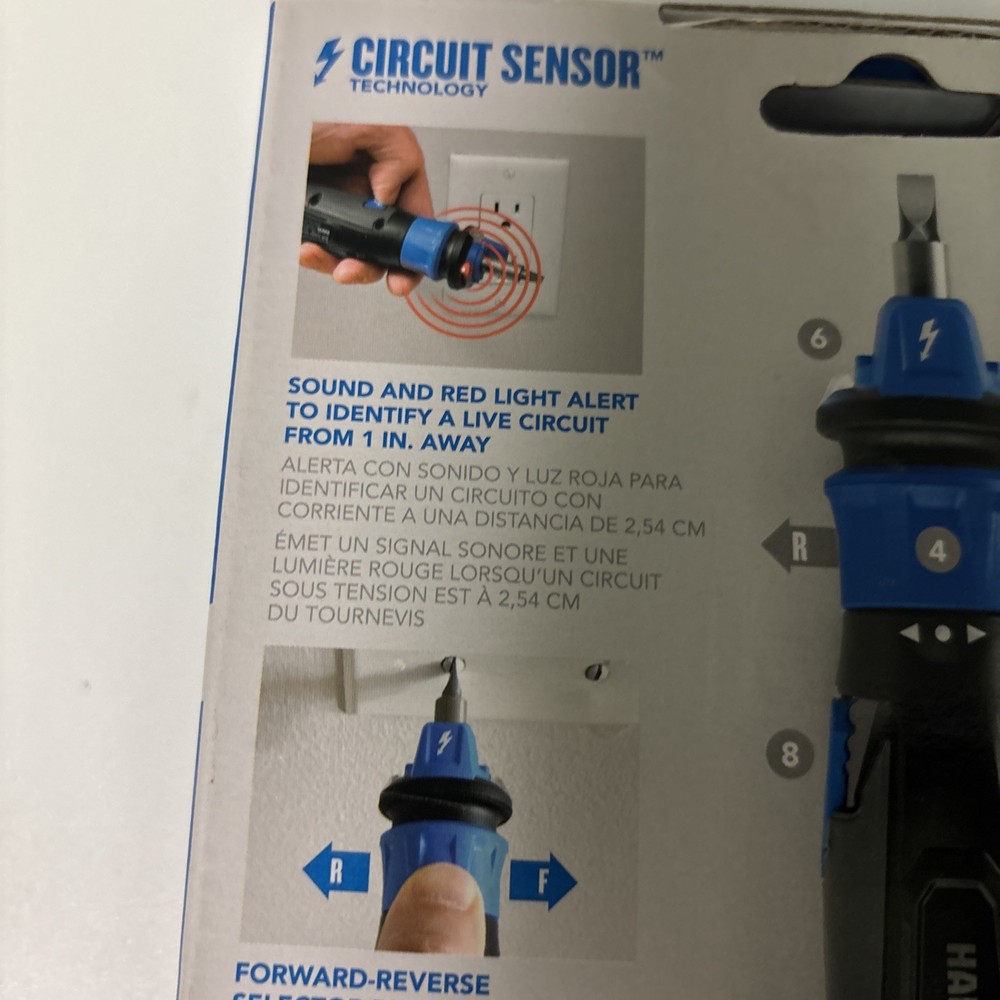 HAMMERHEAD Circuit Sensor 4-volt 1/4-in Cordless Screwdriver