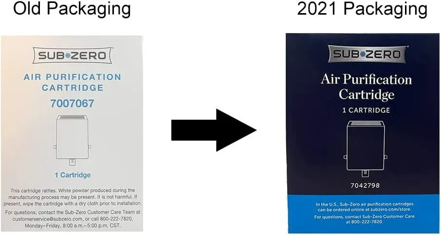 Sub-Zero Air Purification Cartridge-7042798 (3Pack)