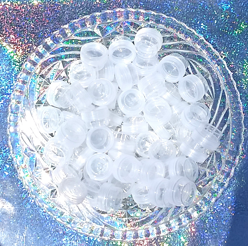 Sample JARS 50 Mini Container 1 tsp size 3301 Reusable !!! Decojars