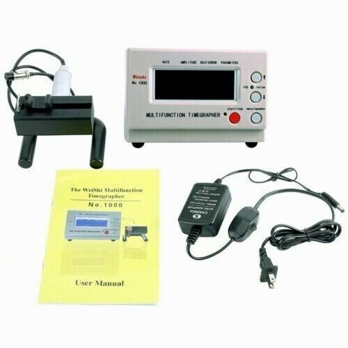 Weishi MTG-1000 Timegrapher Mechanical Watch Timing Tester Multifunction Machine