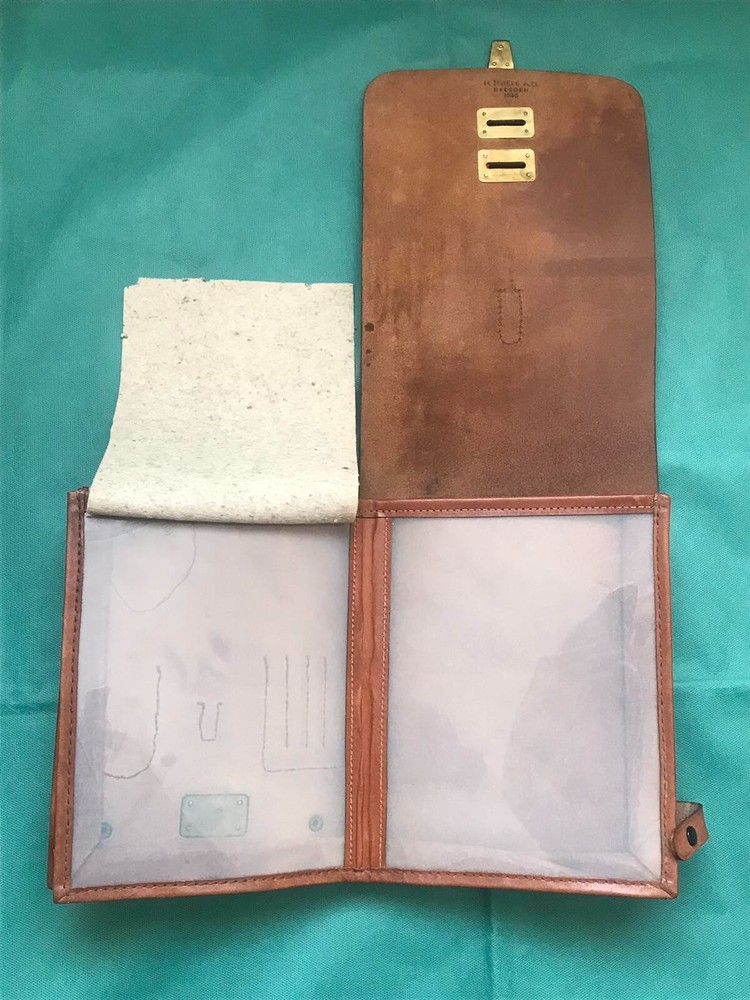German officer's bag Dresden 1946