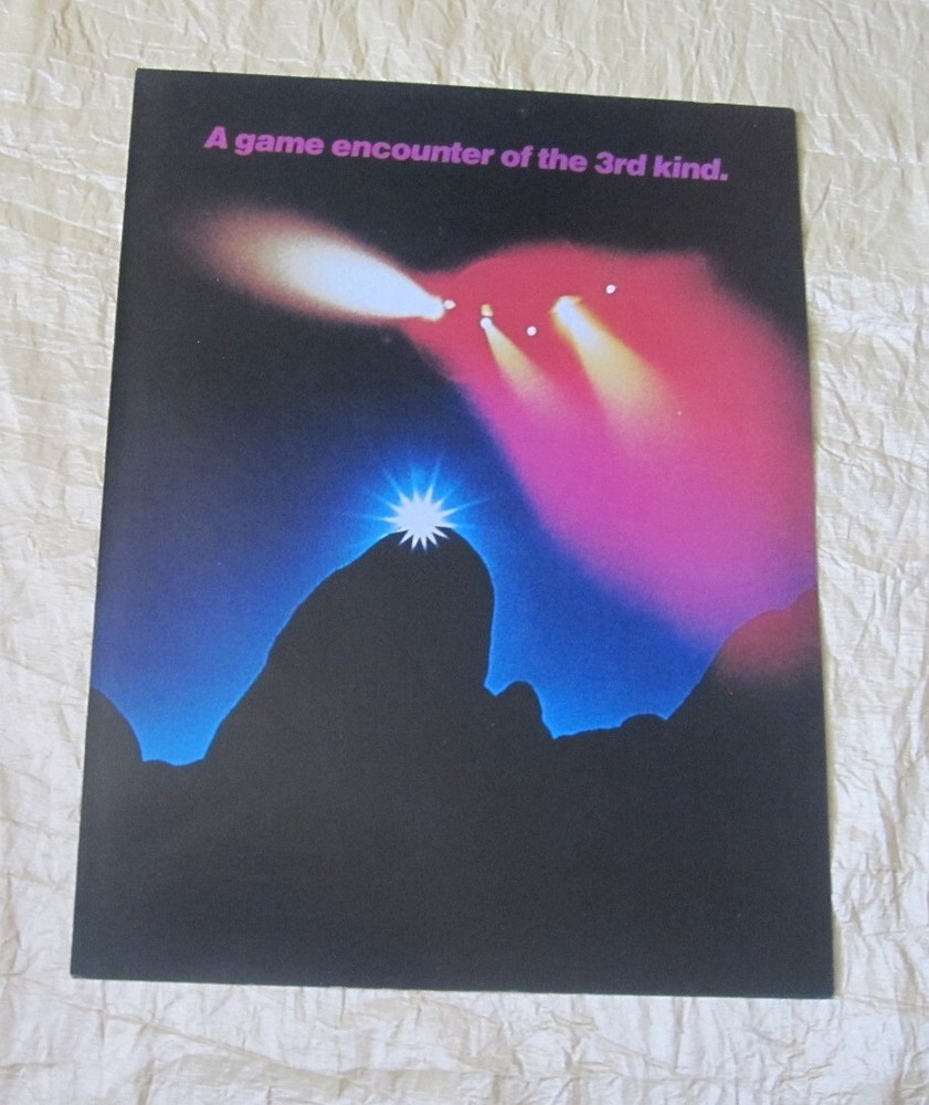 1981 WILLIAMS HYPERBALL PINBALL FLYER