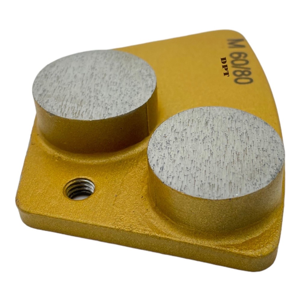6 Pack Grinding Discs for Bolt-on Grinders Medium Concrete Surface 60 Grit