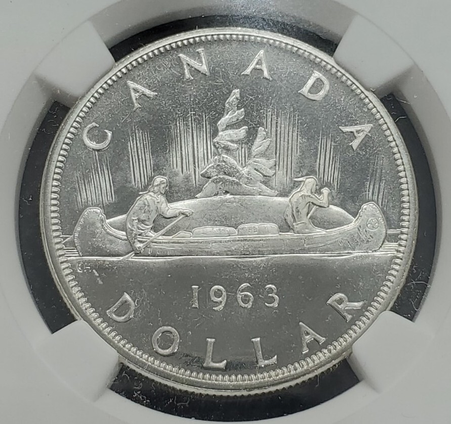 1963 Canada $1 | NGC PL66 CAMEO
