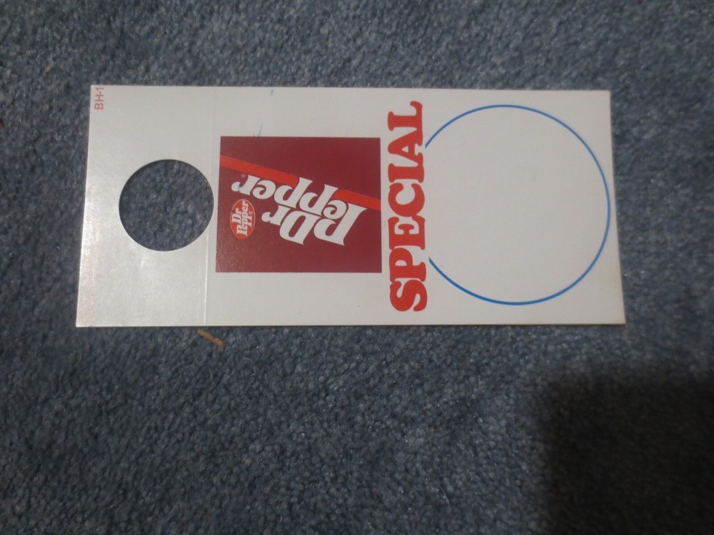 4 Different Dr Pepper Price Cards 81 and 82
