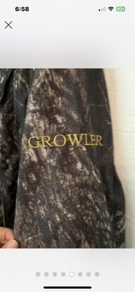 Camo Jacket Large Mesh Lining Rain Hunt Realtree