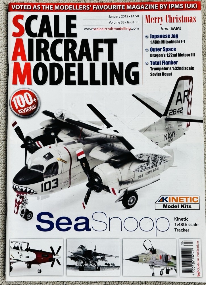 SCALE AIRCRAFT MODELLING MAGAZINE LOT (6 ISSUES) 2011,2012