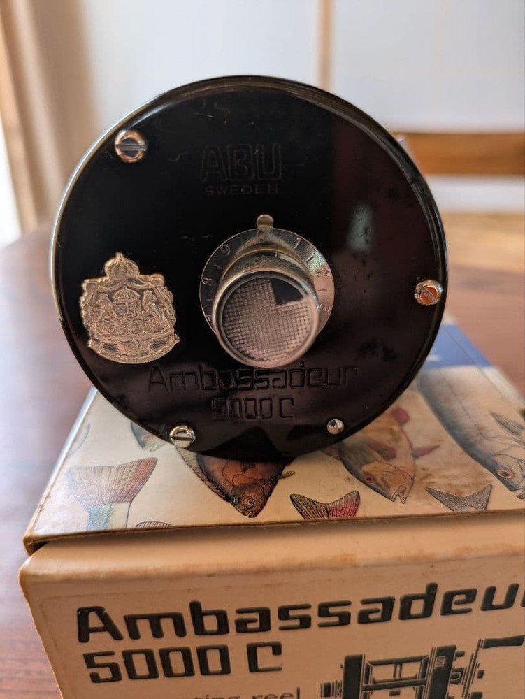 Abu ambassador 5000C unused shrimp item