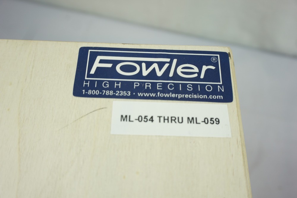 Fowler ML-058 Inside Micrometer ML-054 4-5" .0001