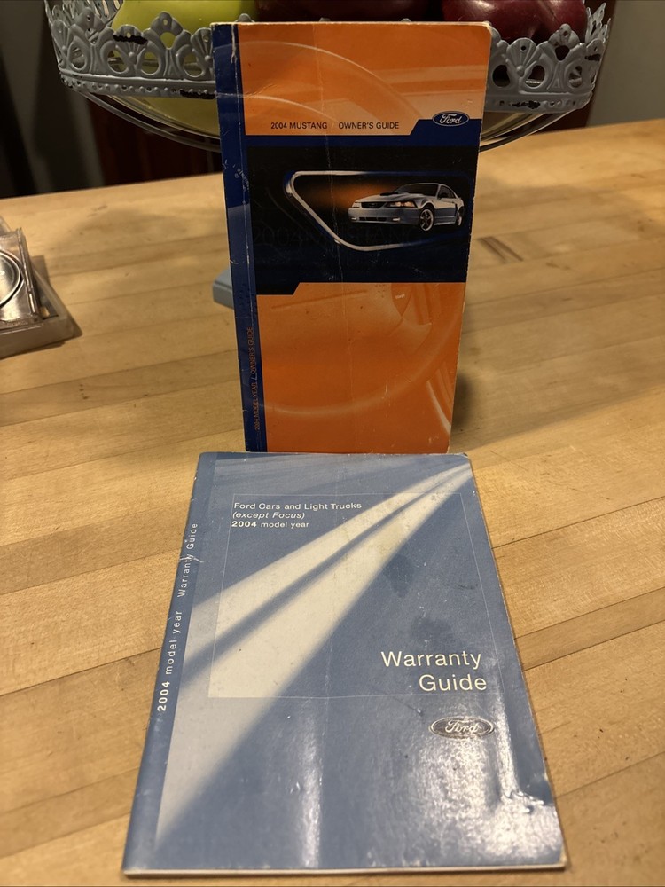 2004 Ford Mustang Owners Manual User Guide