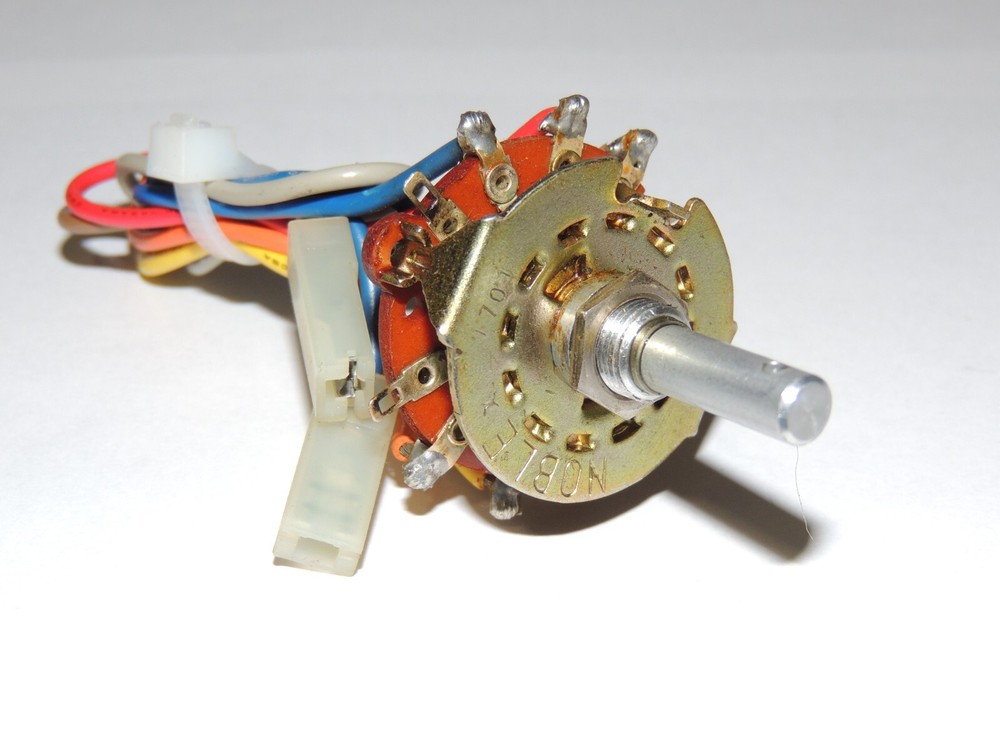 Sansui AU-9900-A   Rotary 4 Step Speaker Switch & Full Wire   1101700
