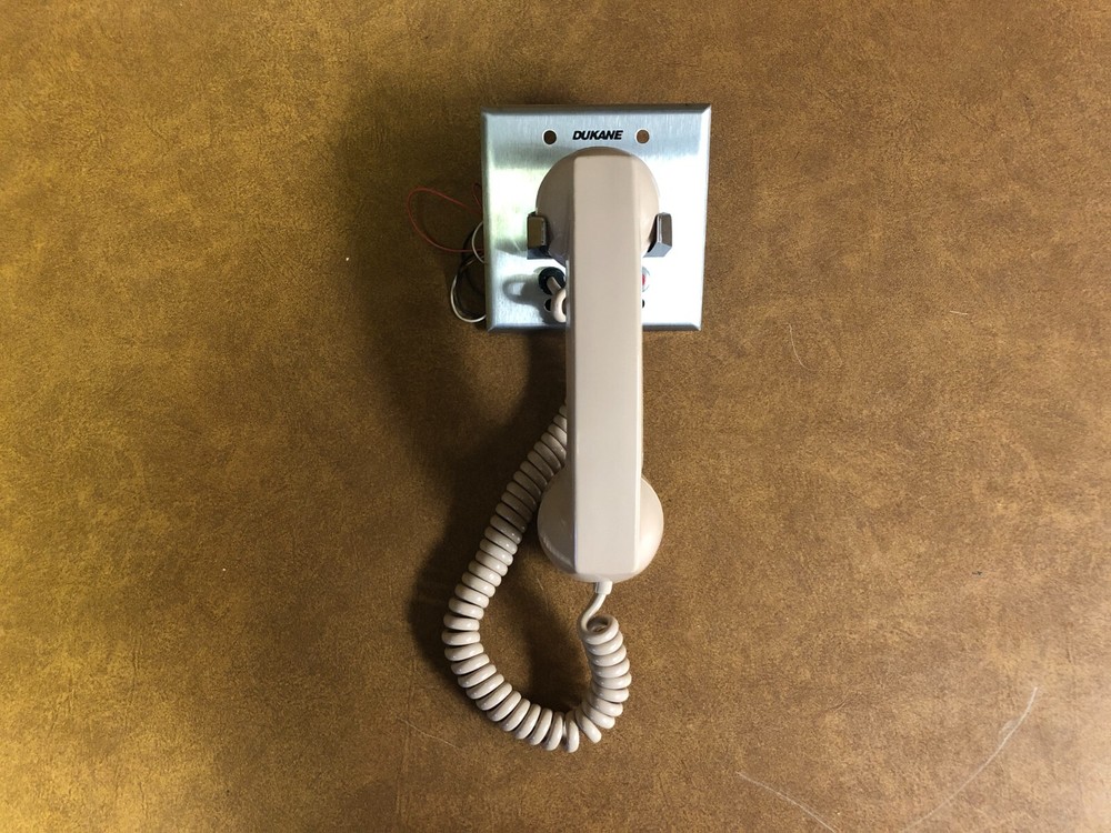 Dukane 9A1520A Hookswitch / Handset Assembly Beige