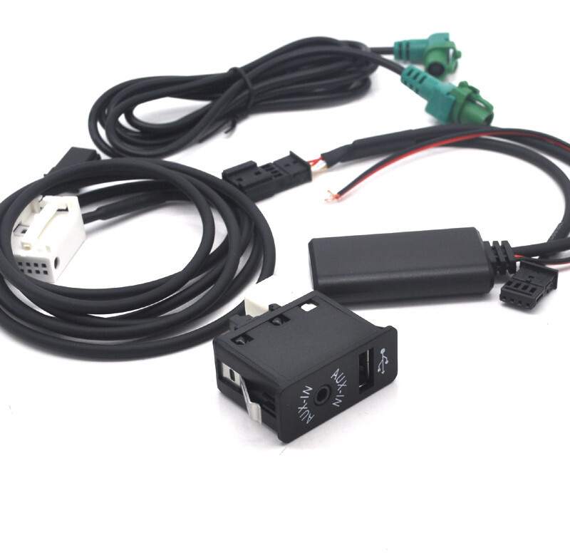 Bluetooth mp3 aux usb input adaptor charge cable module For Mini R55 R56 R57 R58