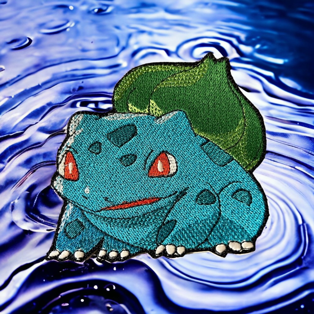 Bulbasaur Patch/ 4.57" X 4.84"