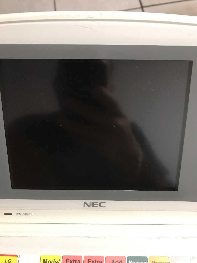 NEC PB5800-0020 POS REGISTER SYSTEM PROGRAMMABLE UNTESTED