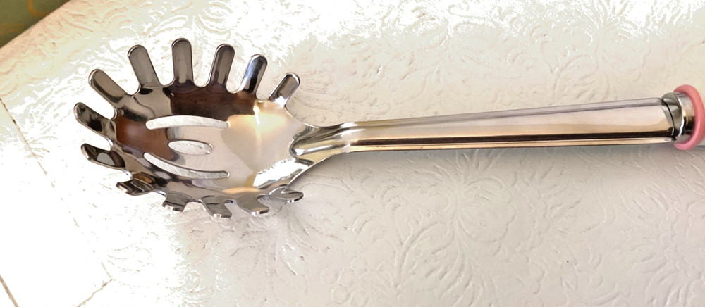 Vtg 1998 Pfaltzgraff Hand Decorated Cake /Pasta Server Florals, Boxes