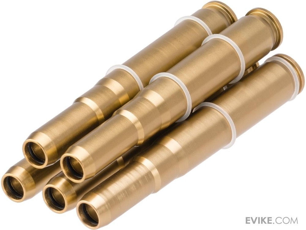 Snow Wolf 5 Piece Spare Cartridge Shell Set for 98K Shell Ejecting Rifles