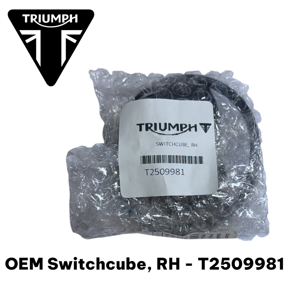 OEM Triumph TF 250-X Switchcube, RH