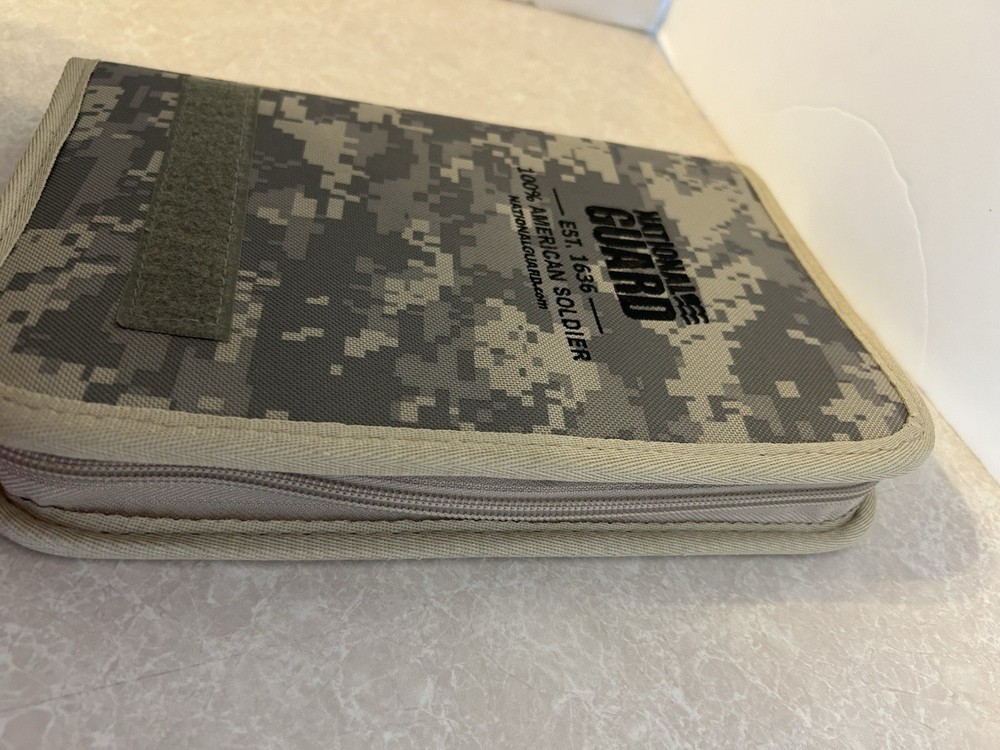 National Guard Digital Camo Folder/Binder/Organizer