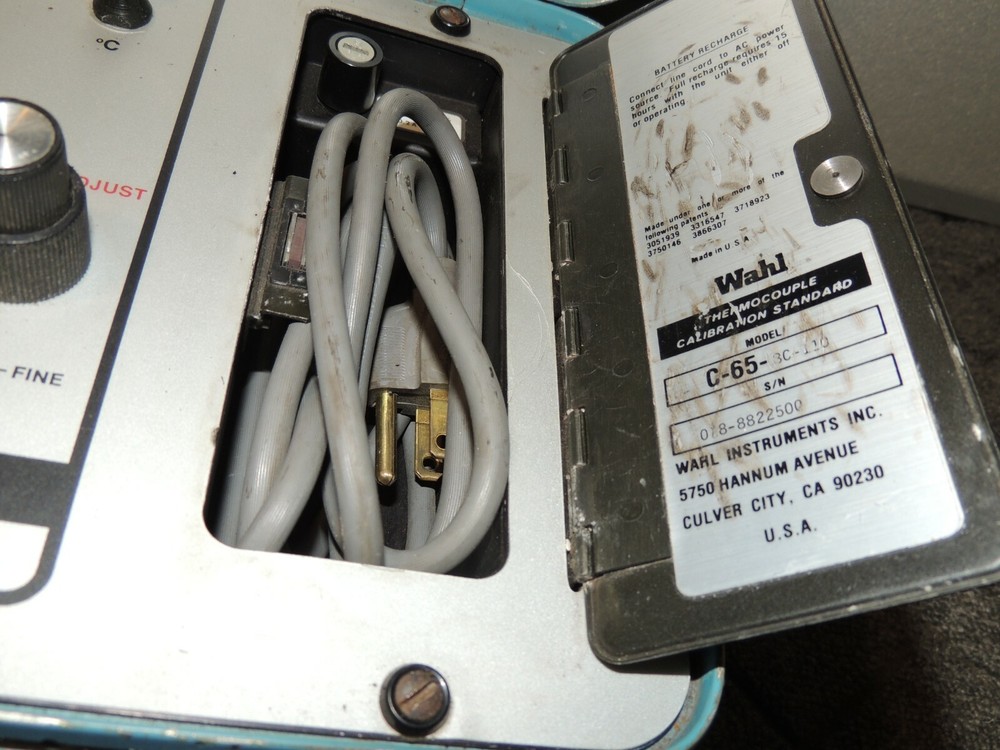 Wahl Thermocouple Calibration Standard Model C-65