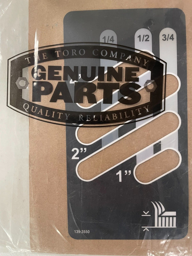139-3550 OEM Toro Decal