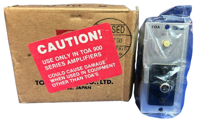 TOA Module X-01, TOA 900 Series Line Input Module - NEW!