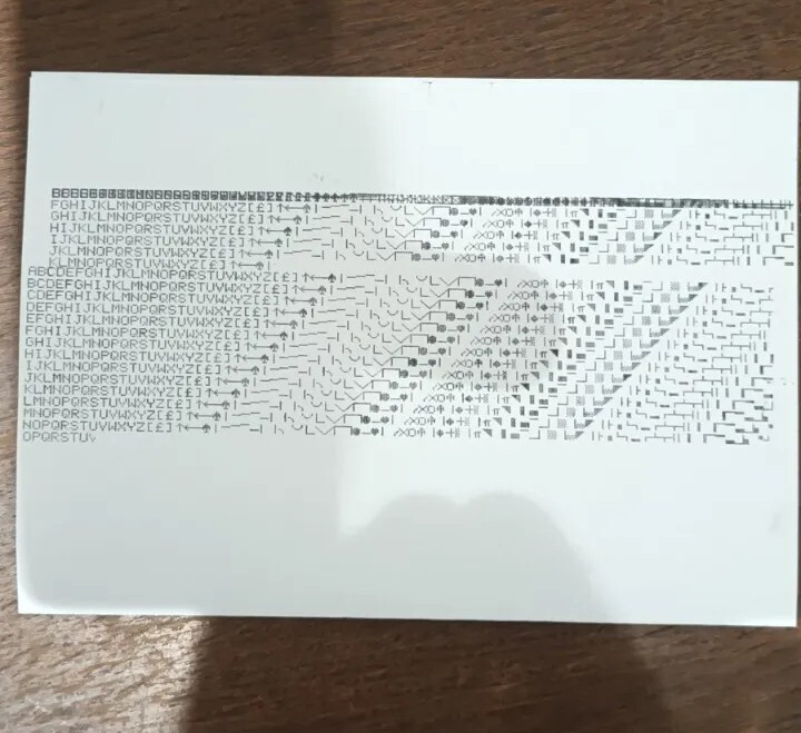 Commodore Printer ribbon MPS 803 Brother M1009, Centronics. Newly Manufactured.
