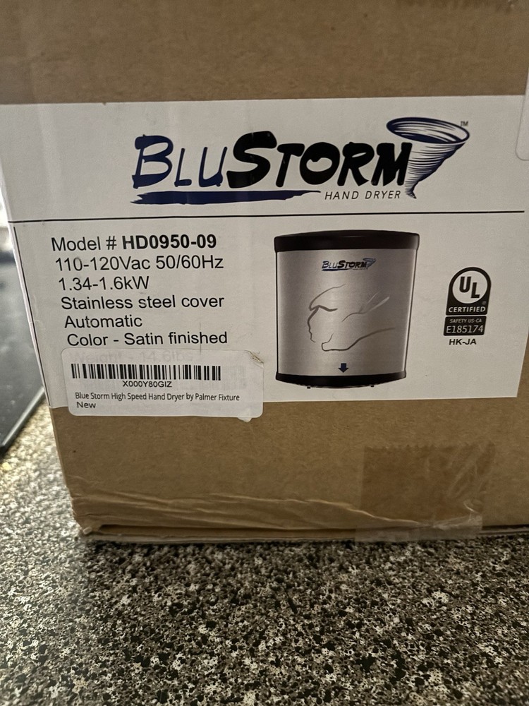 Blu Storm Bolt 110V Hand Dryer