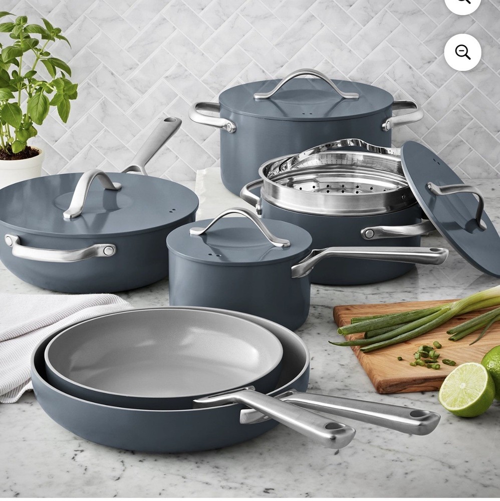 Member's Mark 11-Piece Modern Ceramic Cookware Set - Multicolor (MCCS11)