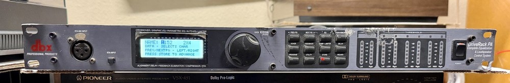 dbx DriveRack PA Complete Equalization and Loudspeaker Control System; Tested
